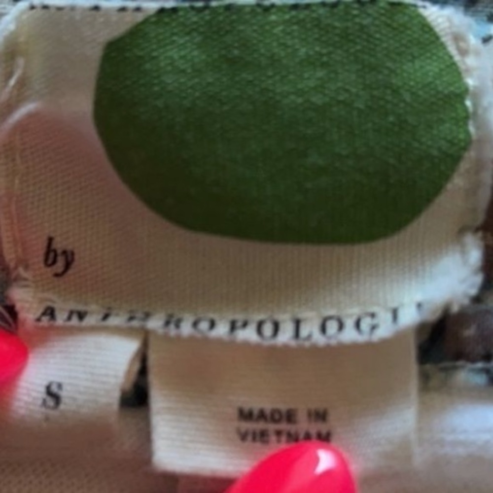 White tank by anthropology size‎ 6 - Picture 5 of 5